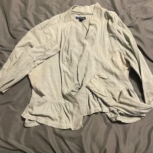 American Eagle Outfitters Heather Gray Cardigan